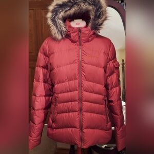 Pre-owned used but like new 700   filk down Mermot Coat Size M